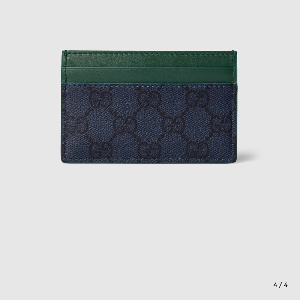 Gucci Green GG card case - NWT - Picture 8 of 10